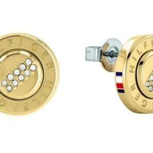 Náušnice TOMMY HILFIGER Gold-tone Engraved 2780646